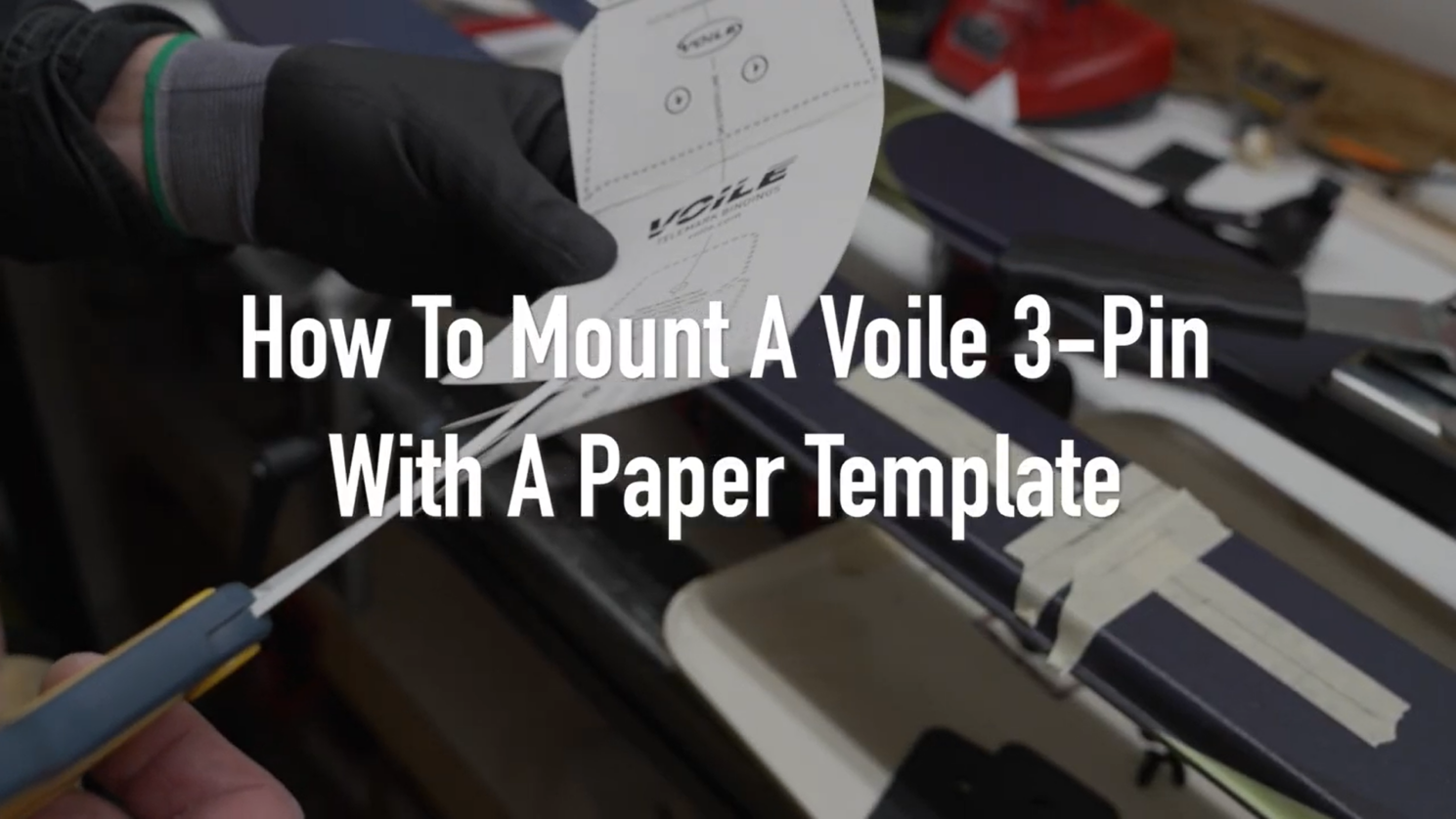 How to Mount 3-Pin w Paper Template Header