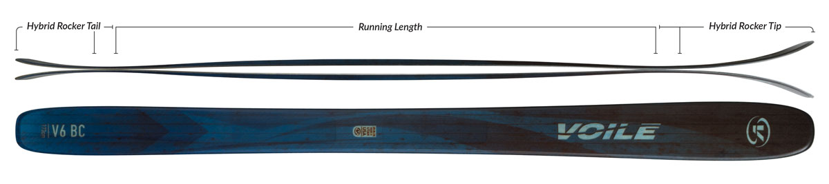 Voile V6 BC Skis